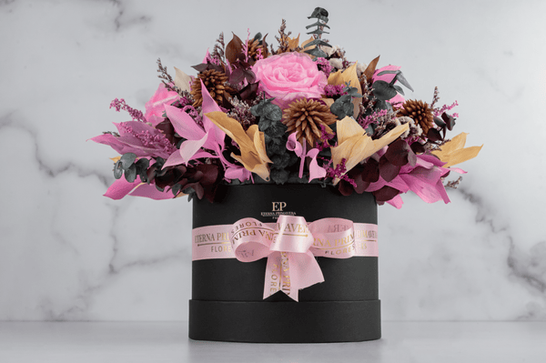 Arreglo Floral Preservado Rosa