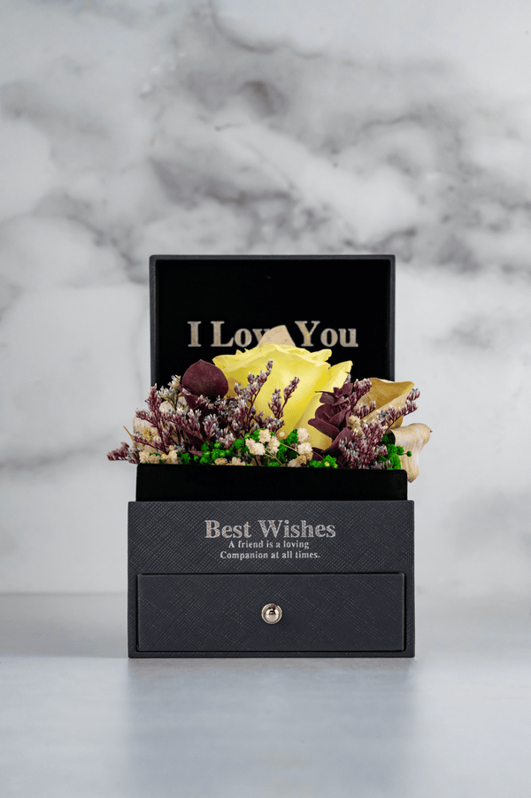 Caja Floral “Best Wishes”